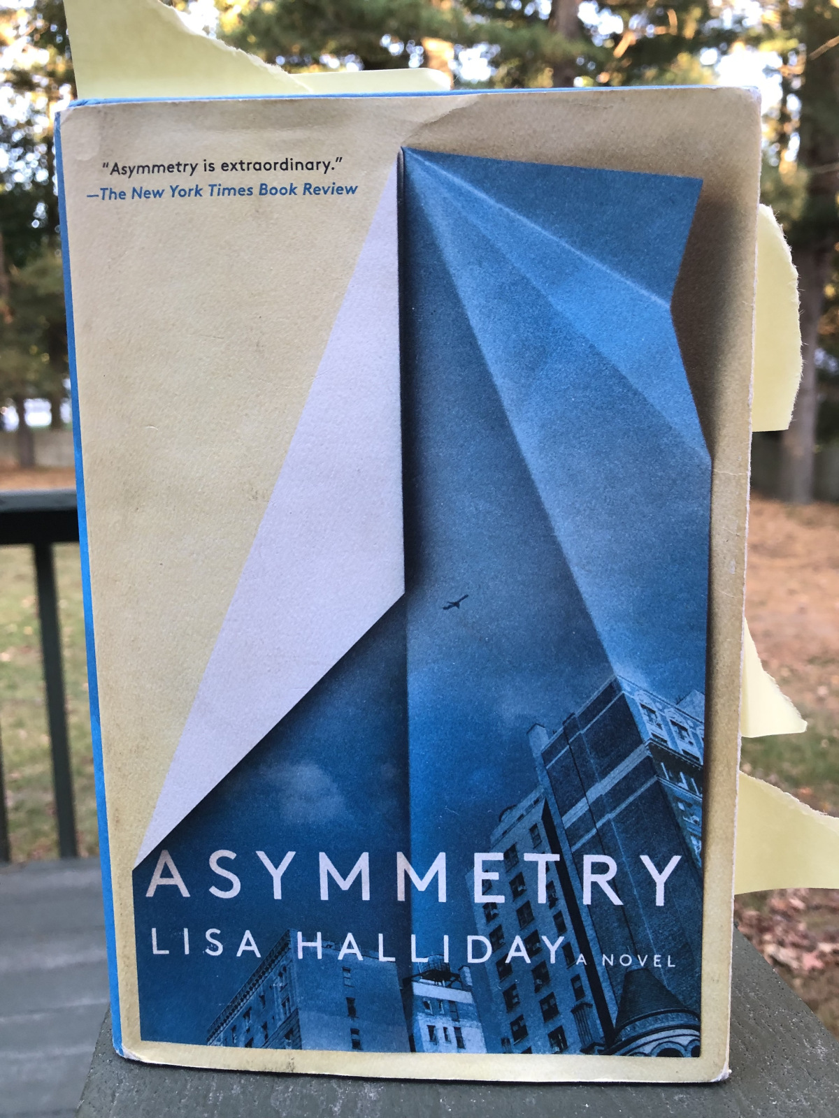 Cover of the book Asymmetry by Lisa Halliday
